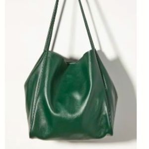Anthropologie 👜Hollace tote in green. Sold out color